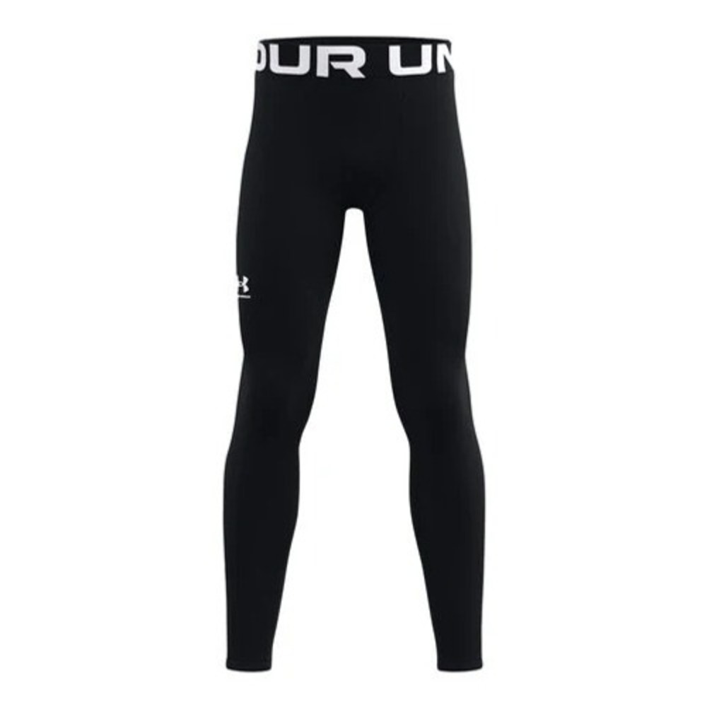 Under Armour Boys' ColdGear Leggings - Black, X-Large